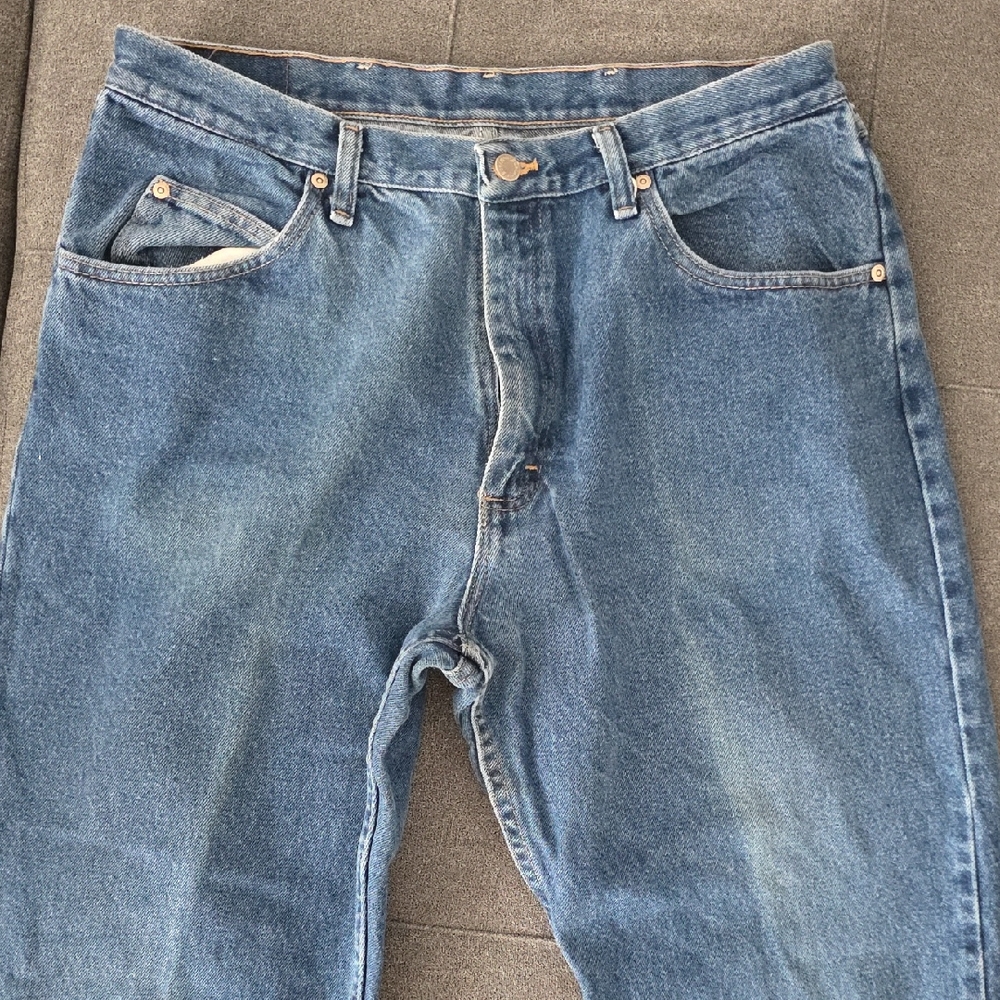 Wrangler Men's Straight Blue Jeans